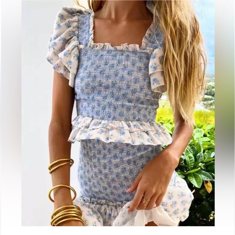 Love shack fancy ruffle set